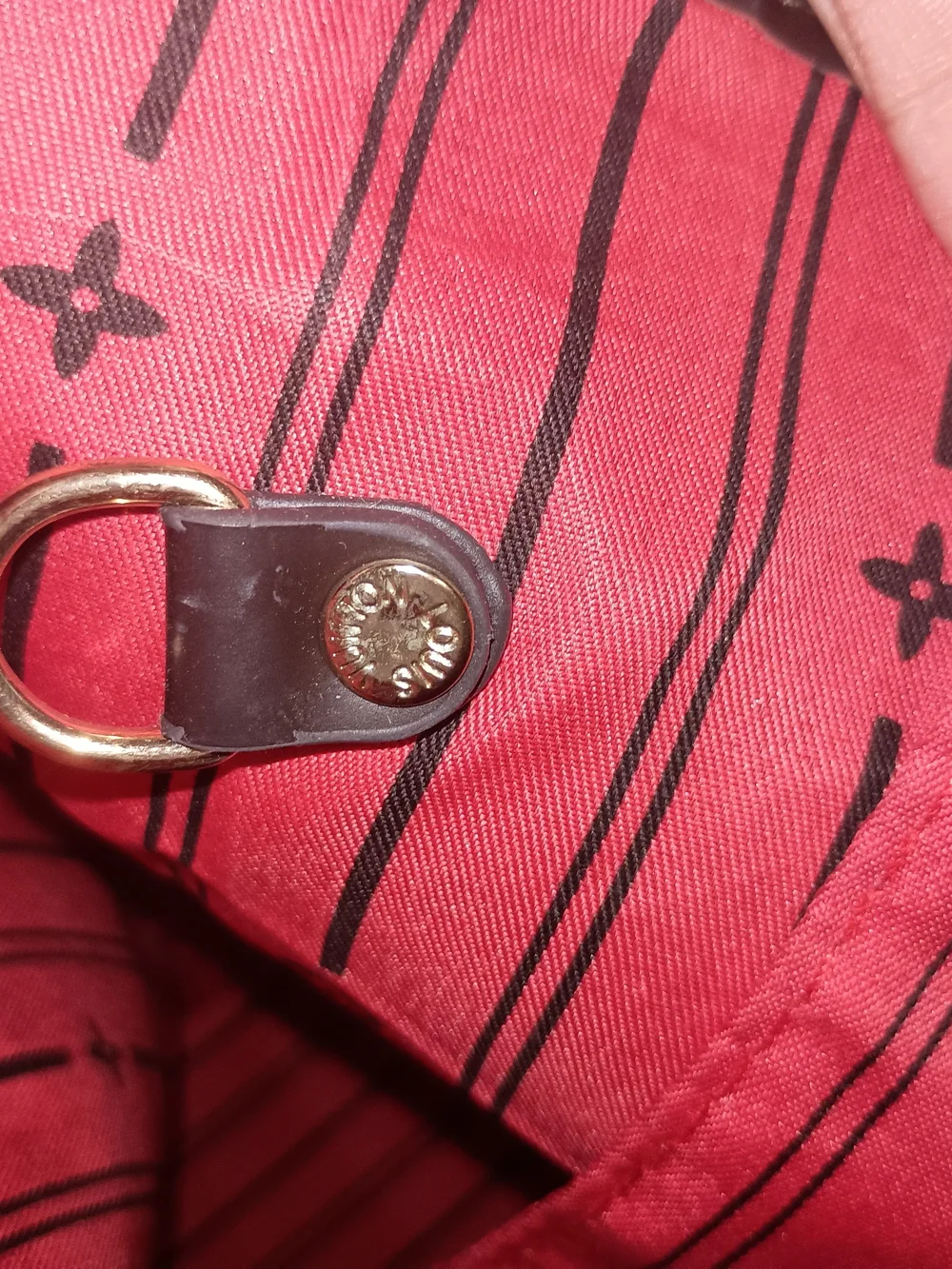 Louis Vuitton Checked Purse